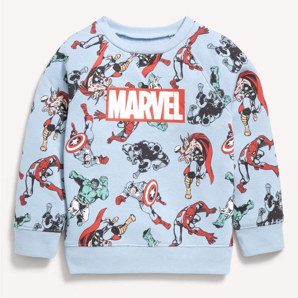 NWT boys Marvel sweatshirt